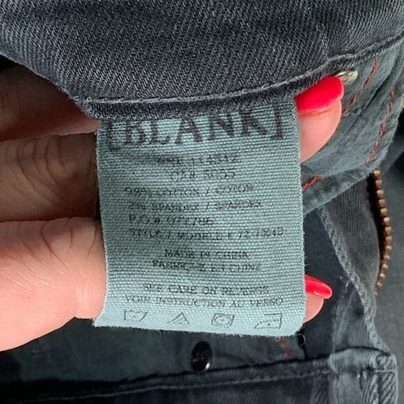 EUC | BLANKNYC | Skinny Jeans | Black Wash | Size 25 - Picture 7 of 12